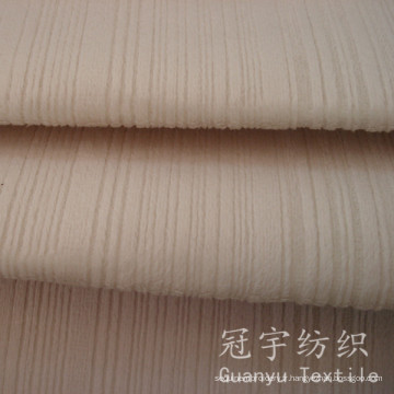 Tissus de tapisserie d&#39;ameublement de textile à la maison de velours de rayure de 100%
